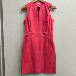 J. McLaughlin Hudson Dress Front Zip
Stretch, Coral Pink Size 2